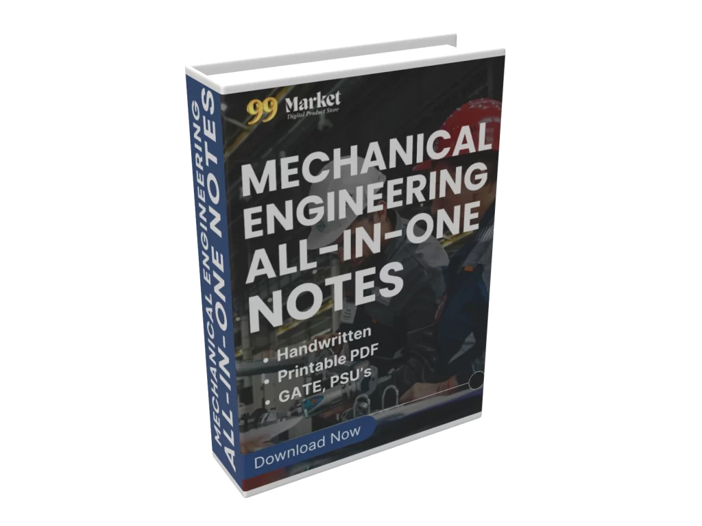 Mechanical Engineering All-in-One Handwritten Notes